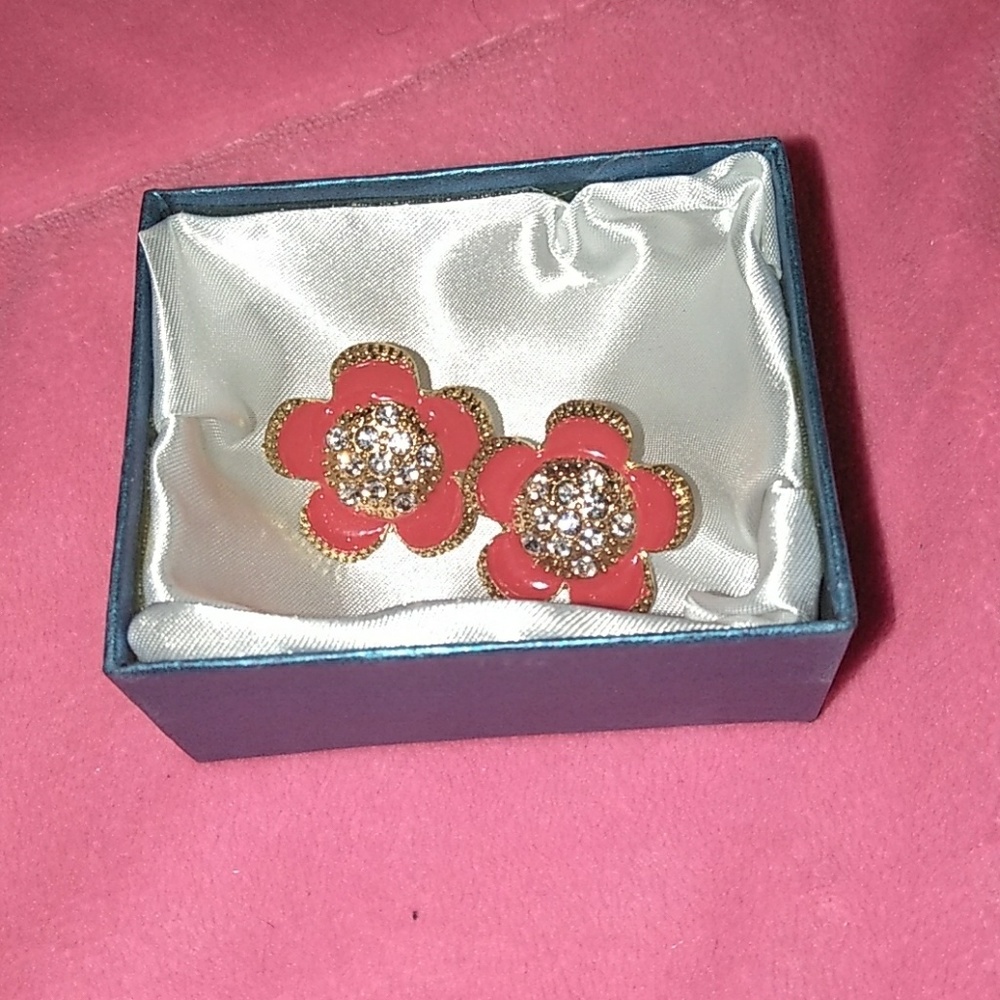 Flower earrings